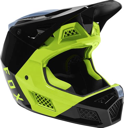 Fox Racing Rampage Pro Carbon Mips Helmet Fuel CE CPSC Dusty Blue