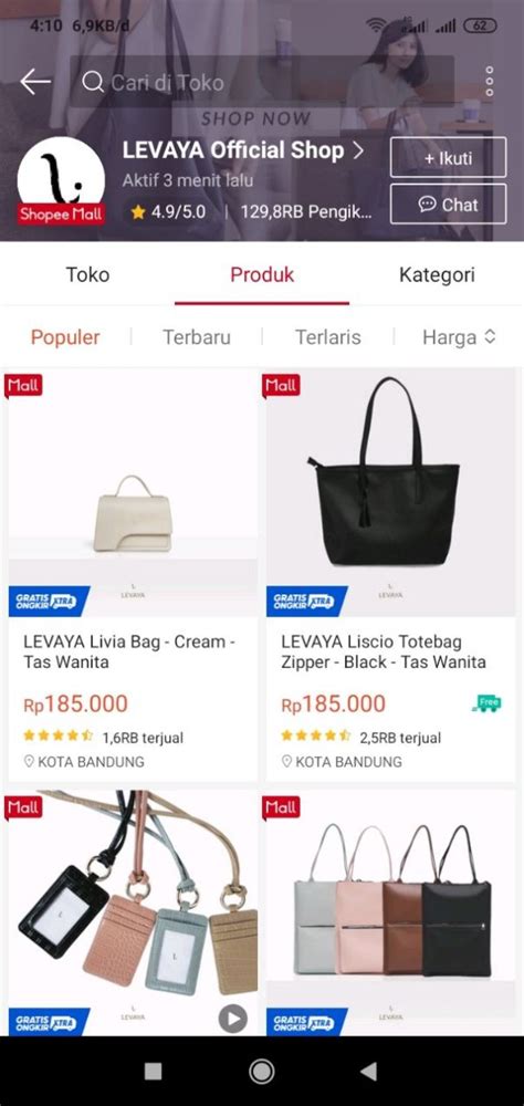 Rekomendasi Toko Tas Murah Di Shopee Yang Terpercaya