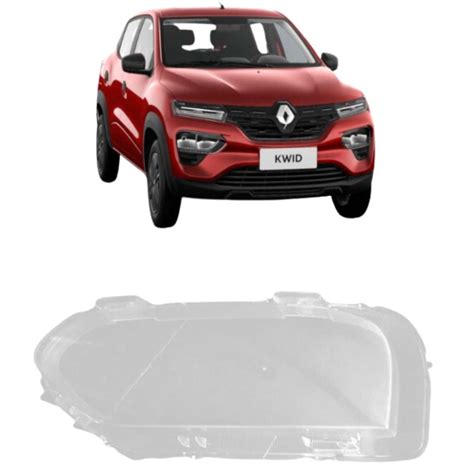 Lente Farol Renault Kwid