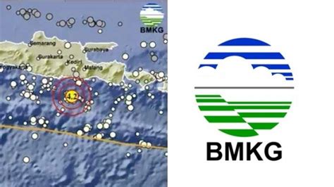 Bmkg Gempa Bumi Magnitudo Guncang Tenggara Blitar Jawa Timur Cek