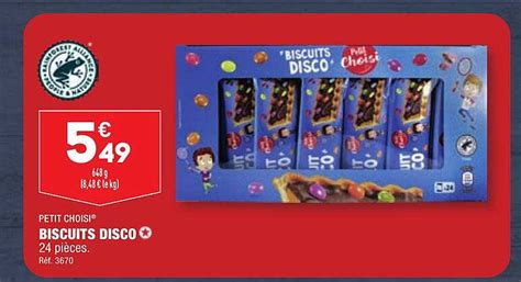 Promo Petit Choisi Biscuits Disco Chez Aldi Icatalogue Fr