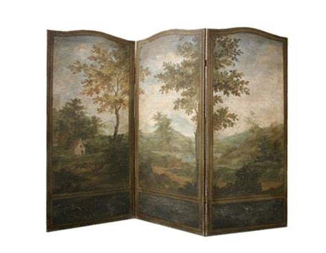 Painted Screens, Room Dividers, Decorative Folding Screens, Hand ...