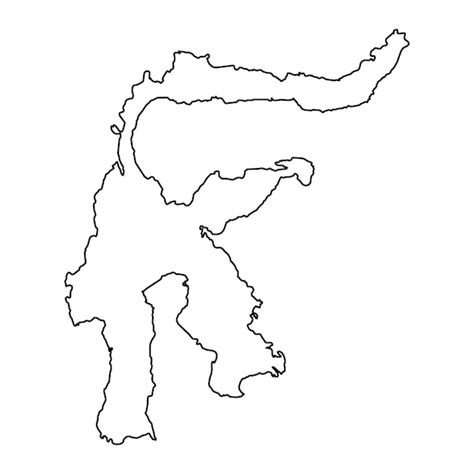 Premium Vector Sulawesi Island Map Region Of Indonesia Vector