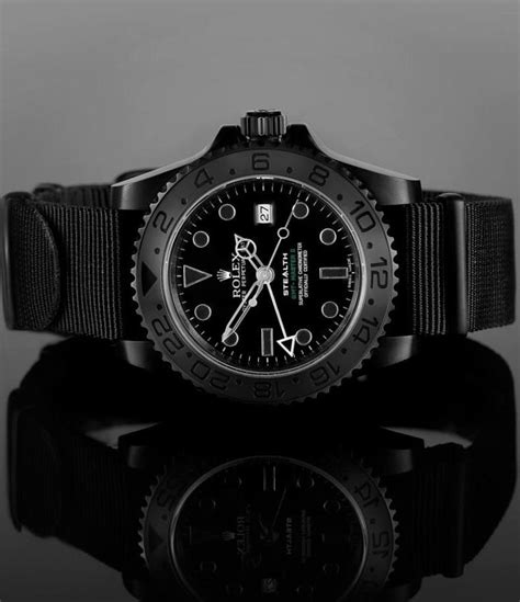 Stealth Rolex Submariner Luxury Watches For Men Custom Rolex