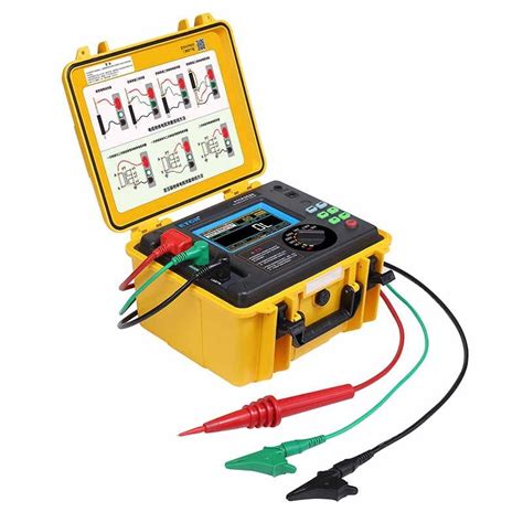 Etcr B High Voltage Insulation Resistance Tester Robust And User