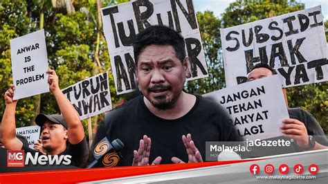 MGNews Demo Rakyat Lawan Anwar Kemuka Lapan Tuntutan