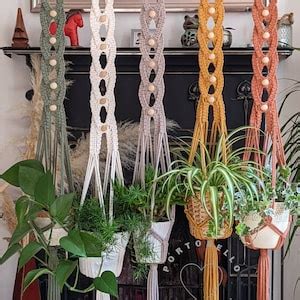 Macrame Plant Hanger and Hanging,plant Pot, Plant Pot Hanging, Cozy ...