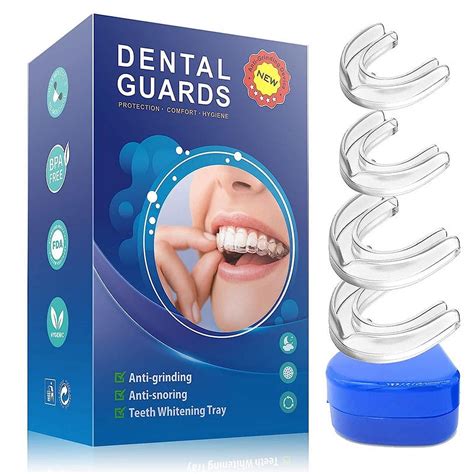 Mouth Guard For Grinding Teeth And Clenching Anti Grinding Teeth Custom Moldable Dental Night