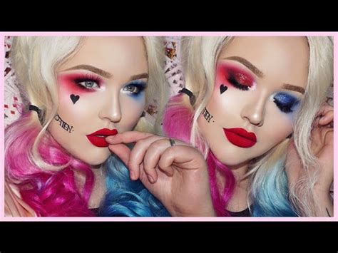 Harley Quinn Makeup Tutorial Glam And Gore | Makeupview.co