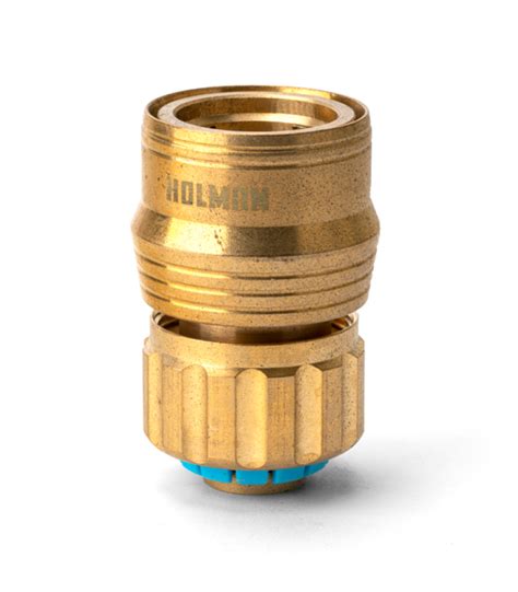 ⌀12mm Brass Grip ‘n Lock Hose Connector Holman Industries