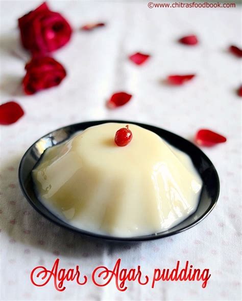 China Grass Pudding Agar Agar Pudding Recipe Chitra S Food Book