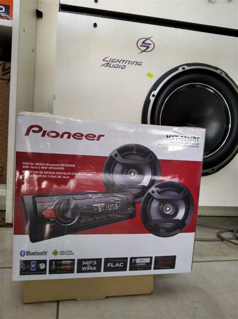 Combo Pioneer Radioparlantes Mxt S216bt Mercado Libre