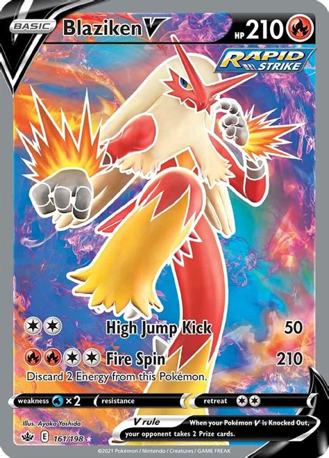 Pokemon Blaziken Card