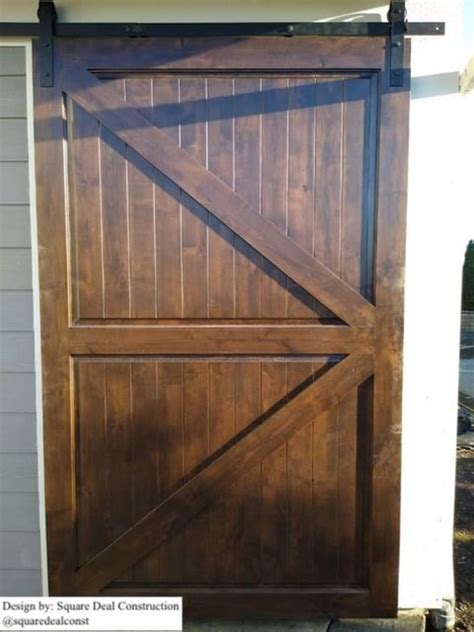 Outdoor Rated Exterior Barn Door Hardware Rustica