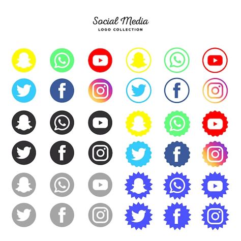 Iconos Redes Sociales Fotos Y Vectores Gratis