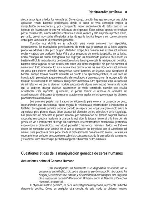 Manipulacion Genetica PDF