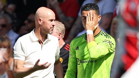 Erik Ten Hag Cristiano Ronaldonun Takımda Kalacağını Açıkladı Eurosport