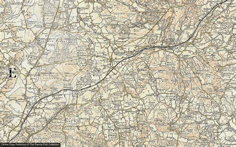 Historic Ordnance Survey Map Of Newtown 1897 1900