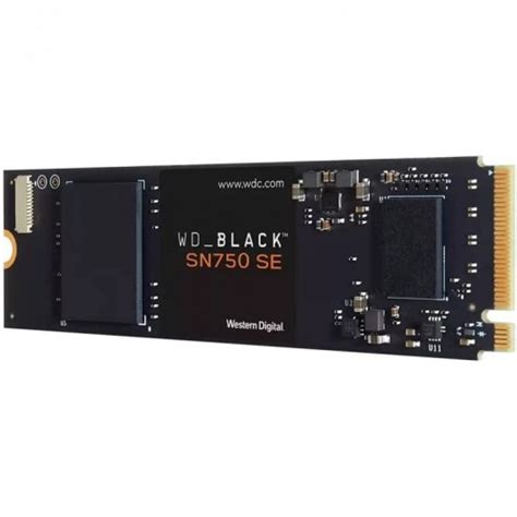 WD BLACK SN750 1TB SE NVMe SSD PcComponentes Pt