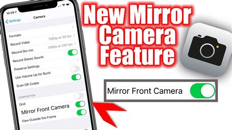 How To Mirror Front Camera Iphone How To Flip Front Camera Iphone