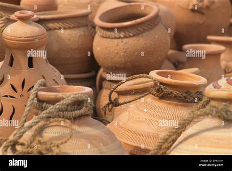 Pottery On Display In Dubai Uae Stock Photo Alamy