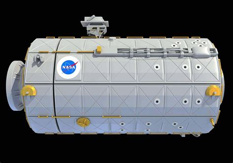 ISS International Space Station Module Destiny - 3D Model by 3D Horse