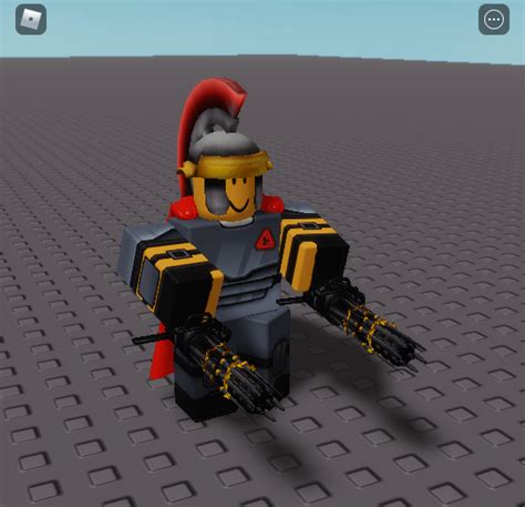 Gladiator Minigunner 0-5 : r/TDS_Roblox