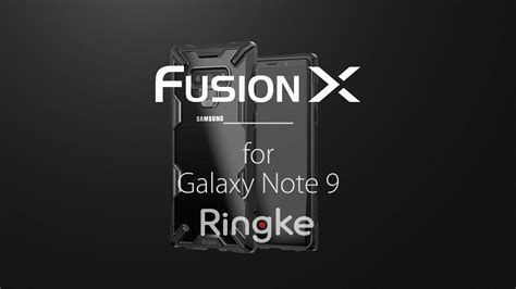 New Ringke Fusion X Case For Galaxy Note 9 Youtube