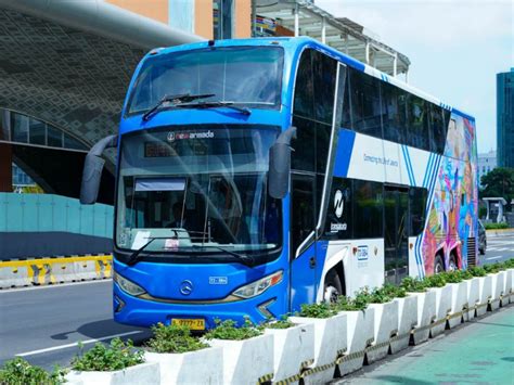 Jadwal Dan Rute Baru Bus Wisata Tingkat Transjakarta