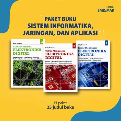 Paket Buku Sistem Informatika Jaringan Dan Aplikasi Siplah Intanonline