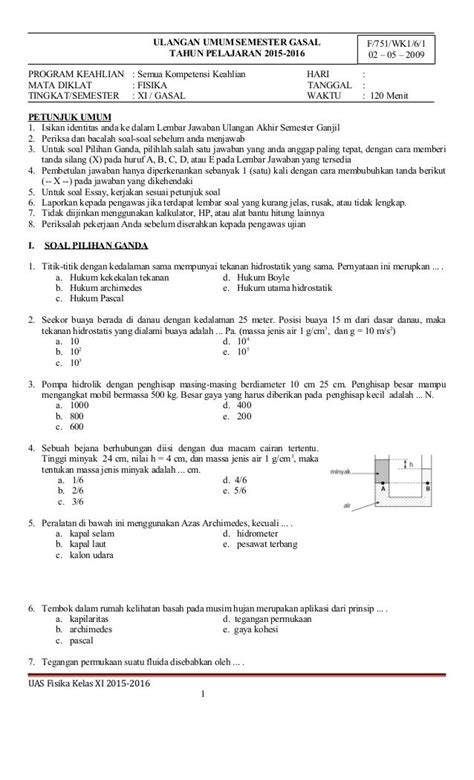 Contoh Soal Fisika Homecare24