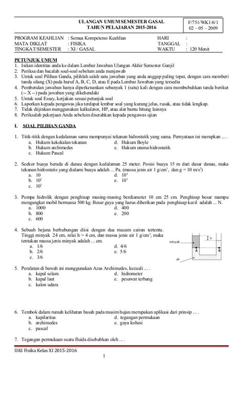 Contoh Soal Uas Matematika Kelas 12 Homecare24