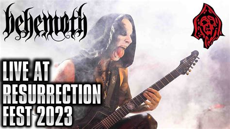 BEHEMOTH LIVE AT RESURRECTION FEST VIVEIRO ESPAÑA 26 06 2023