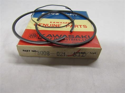 Kawasaki Nos New Std Piston Ring Set A F F A Ss Avenger Ebay