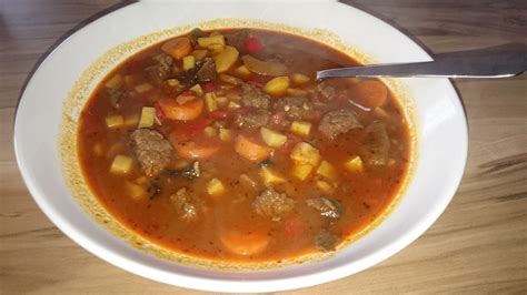 Deftige Gulaschsuppe Von Badegast1 Chefkoch