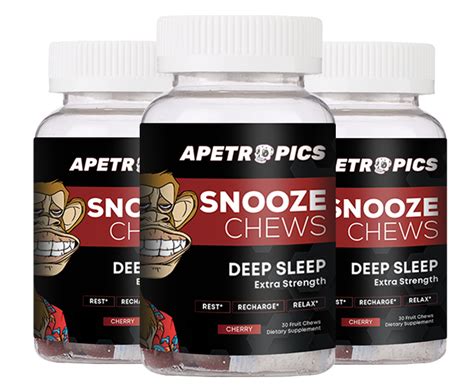 Buy Apetropics Snooze Chews Gummies For Sleep Apetropics