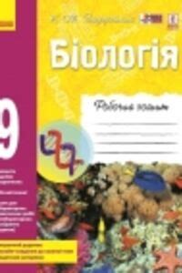 Решебник ⏩ ГДЗ Биология 9 класс ⚡ К. Н. Задорожный 2017. Рабочая тетрадь