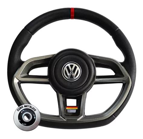 Volante Gti Grafite Gol Quadrado Fusca Kombi Passat Cubo Parcelamento