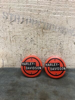 Harley Davidson Panhead Gas Tank Emblems Badges Fl El