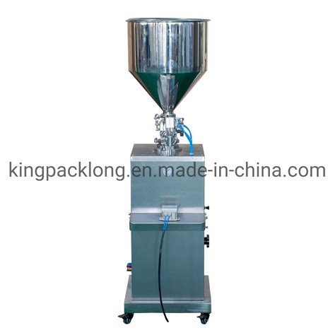 Semi Automatic Pneumatic Filler Cosmetic Cream Liquid Filling Machine