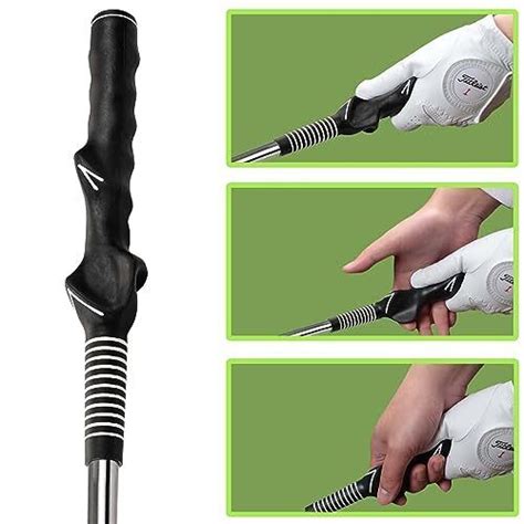 Retractable Golf Swing Training Aid Golf Grip Trainer Golf Swing