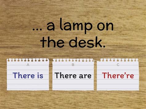 There is / there are - Quiz