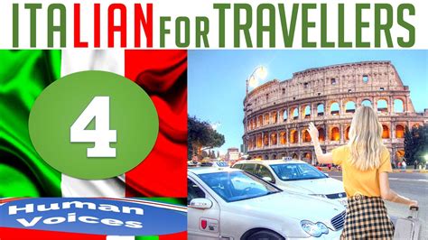 Learn Italian For Travellers 4 Getting A Taxi In Italy Youtube