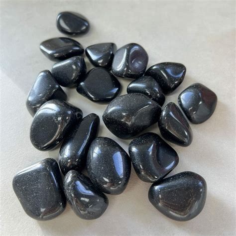 Obsidian Black Tumbled Stones Xl 350g Chakra Wholesale