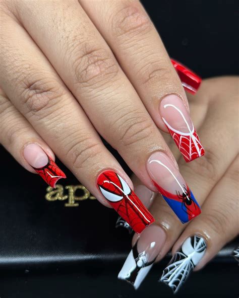 Amazing Spiderman Nail Designs To Try In