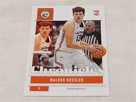 Walker Kessler Panini Chronicles Draft Picks Base Set Auburn