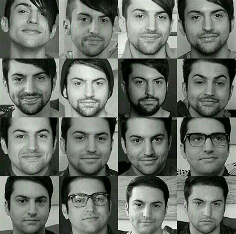 Evolution Of Mitch Grassi Btw I Like Him In The Beginning It Starts In The Bottom Right