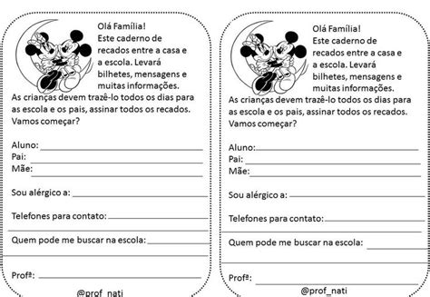 Pin De Prof Nati Em Agendas Escolares Capas E Bilhetes Agenda