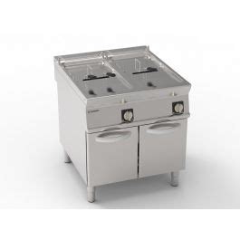 Tecnoinox 313068 Freestanding 21lit 21lit Gas Fryer With Clean V Shaped