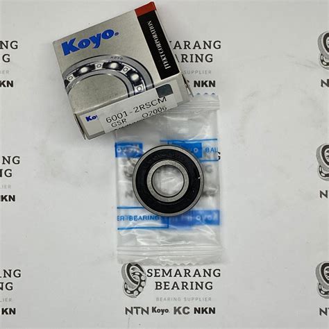 Jual BEARING 6001 2RS KOYO JAPAN LAHER 12x28x8mm Shopee Indonesia